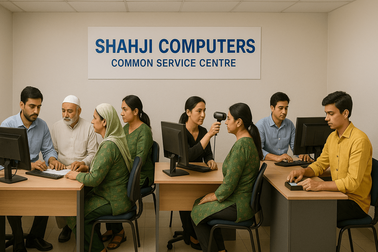 Interior view of Shahji Computers